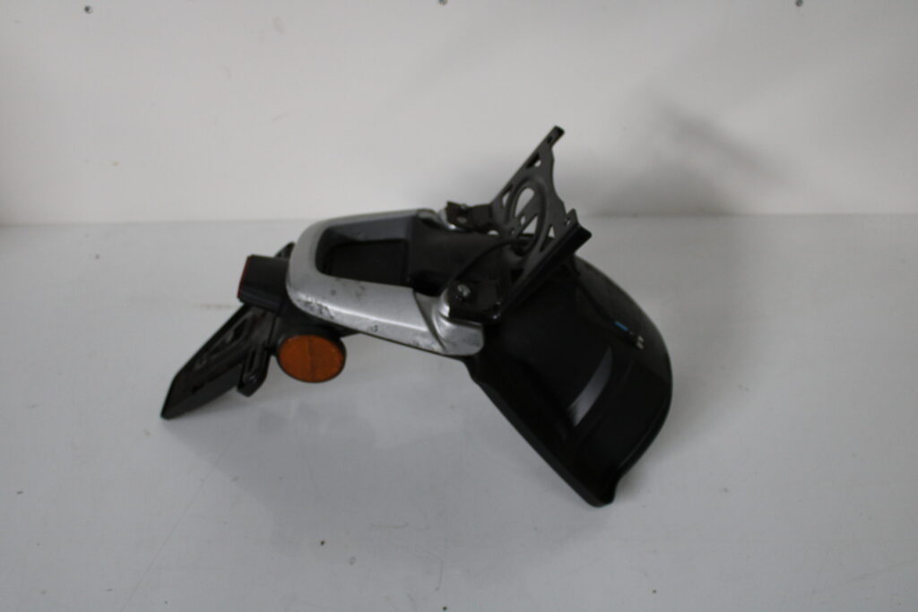 aluminium achterspatbord steun | achterspatbord | kenteken plaathouder | reflectoren Ecooter E2