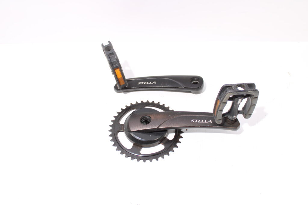 Cranks, trappers en tandwiel | zwart | Stella Bro