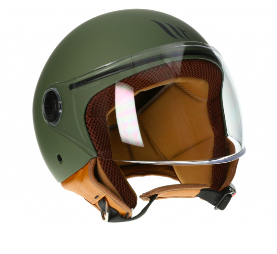 Helm MT Street Solid mat groen