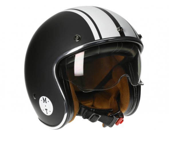 Helm MT Le Mans SV zwart / wit