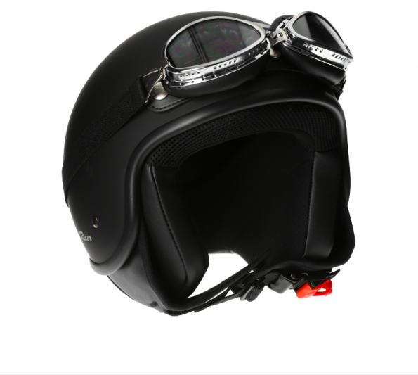 Helm MT Custom Rider mat zwart