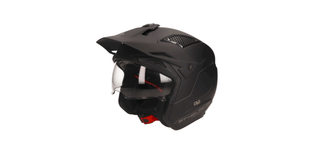 Helm MT District Solid mat zwart