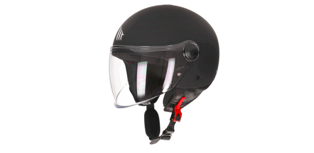 Helm MT Street Solid mat zwart