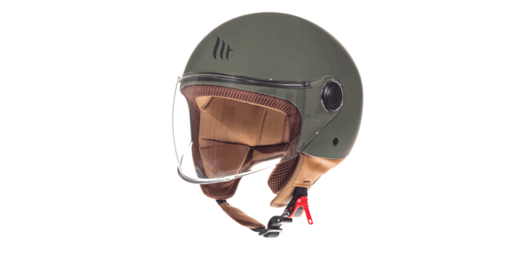 Helm MT Street Solid mat groen