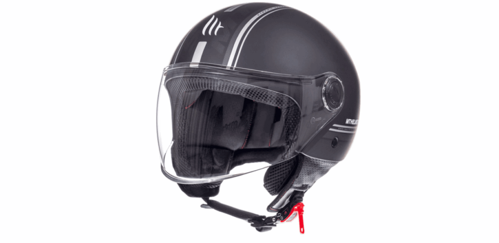 Helm MT Street Entire mat zwart