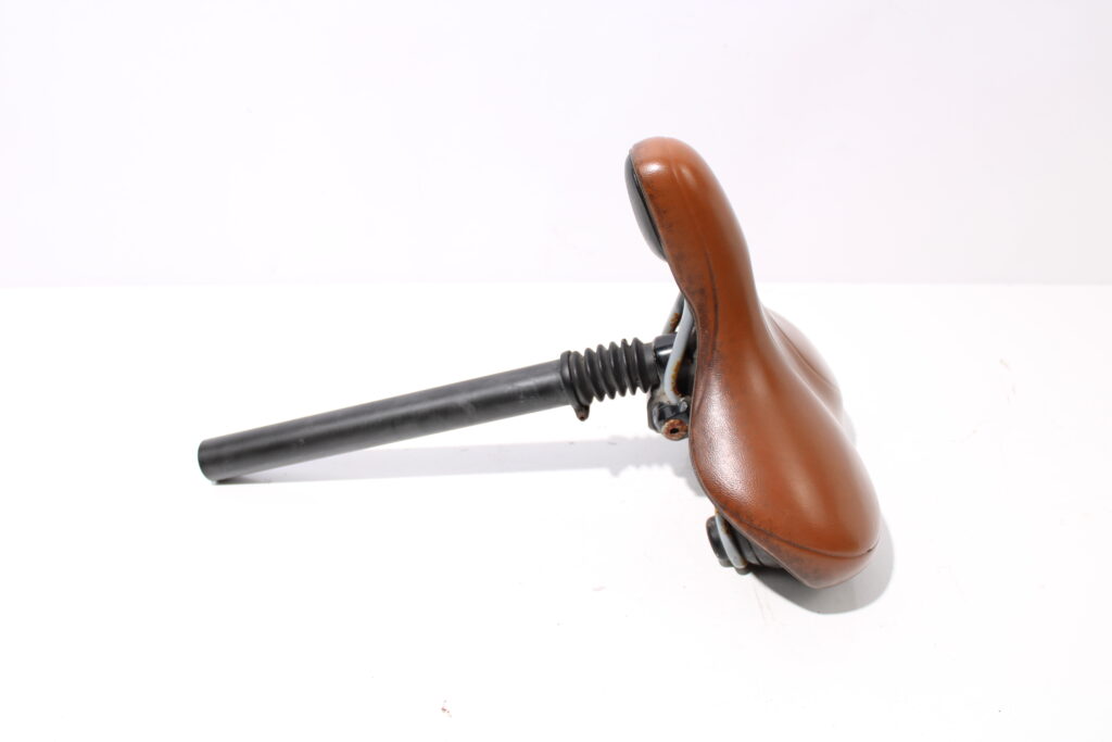 Selle Royal gel zadel | Verende zadelpen 27,2mm | bruin