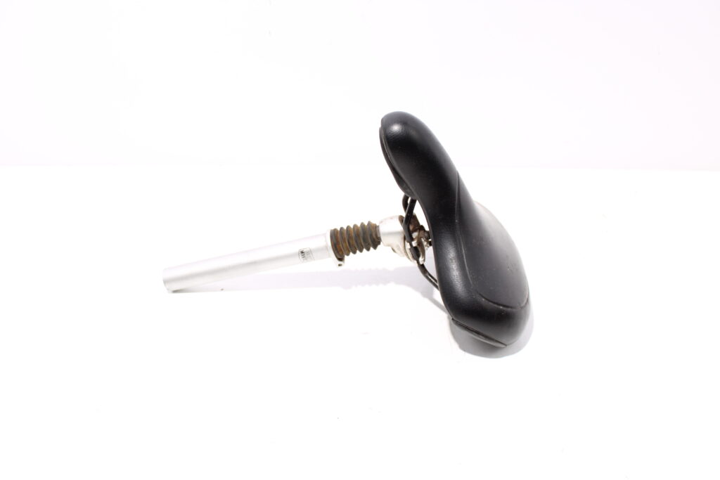 Zwart zadel giant | 27,2mm verende zadelpen