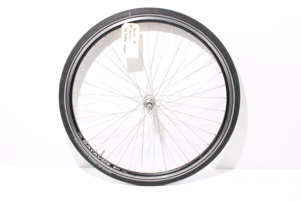 Voorwiel | 28 inch | Shimano | HB-TX800 | velgrem