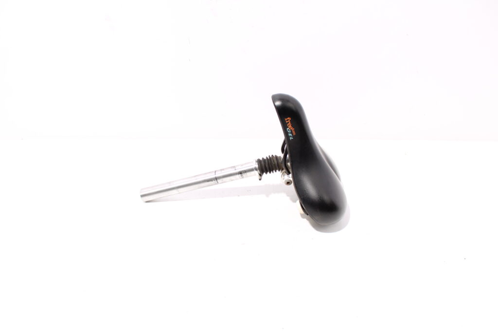 Freedom Gel zadel | zwart | 27,2mm verende zadelpen