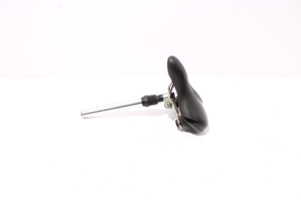 Zwart zadel | Selle Royal | skingel | 27,2mm verende zadelpen