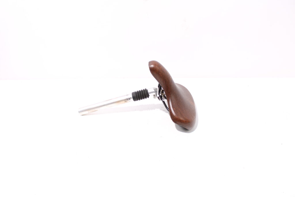 HZ bruin zadel | Selle Royal | 27,2mm verende zadelpen