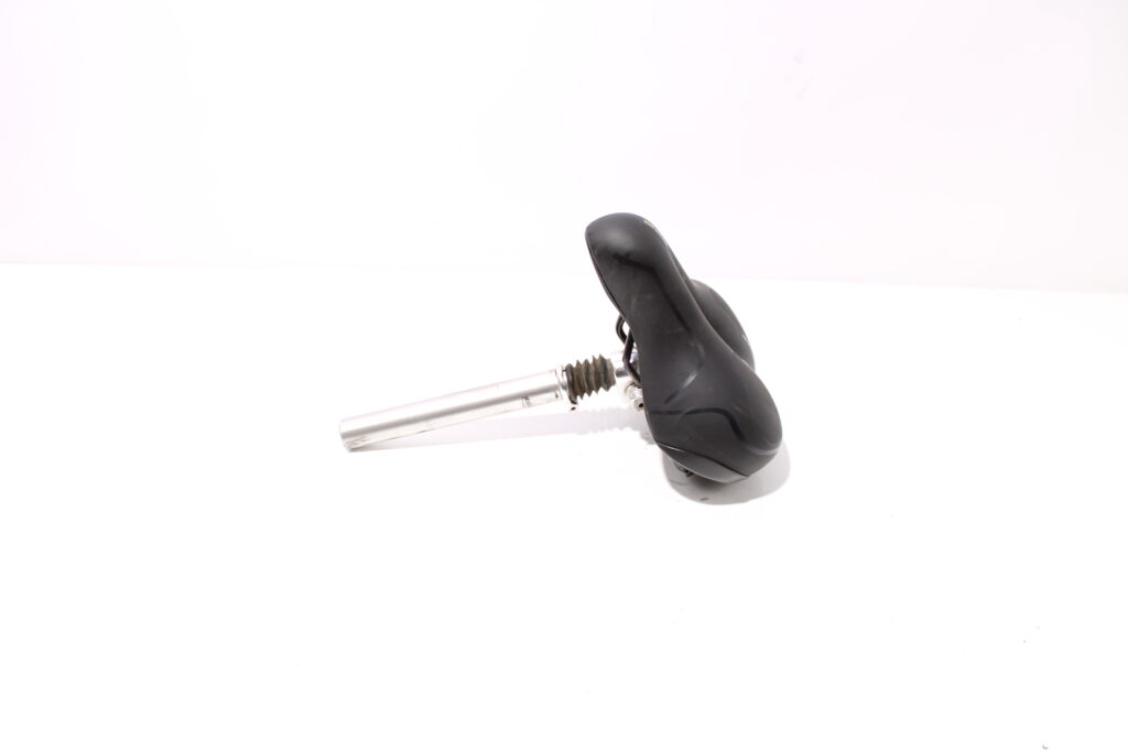 Active zone zwart zadel | 27,2mm verende zadelpen