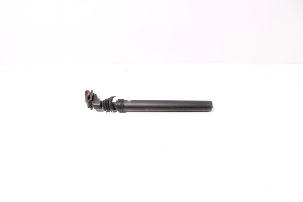 Zwarte zadelpen | 27,2mm diameter | verend
