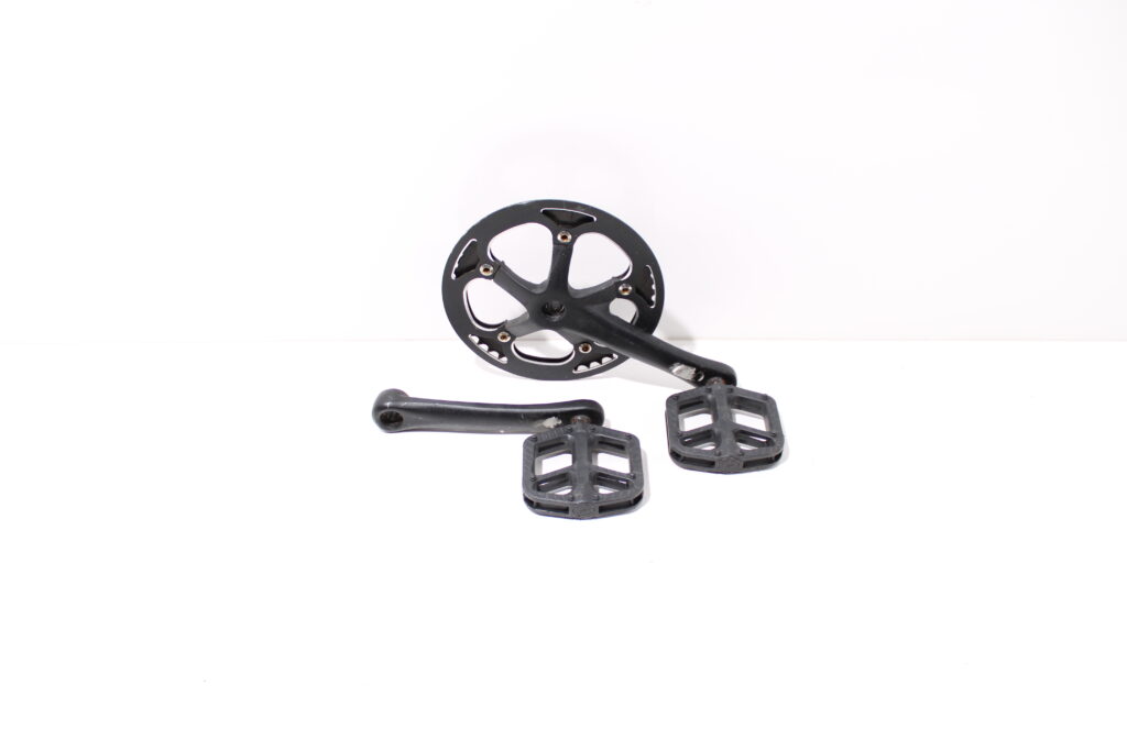 Cranks, trappers en tandwiel | zwart | DYU E-bike