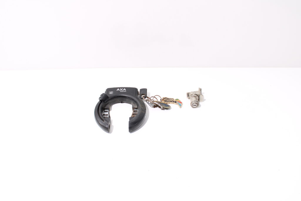 Ringslot en accu slot | Panasonic | 1 sleutel | Gazelle