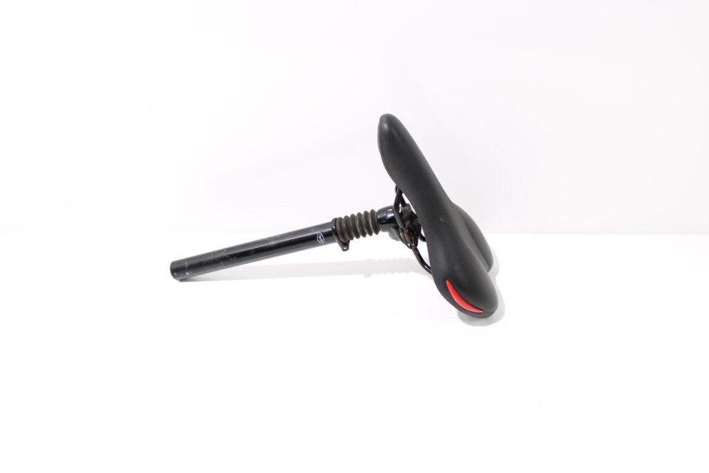 Zwart zadel | Selle Royal | 27,2mm verende zadelpen